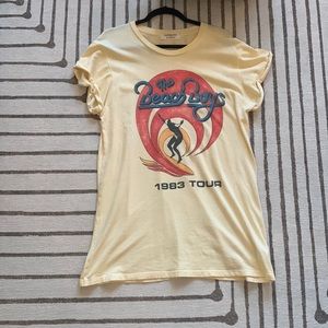 Free people daydreamer beach boys t-shirt dress